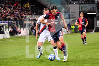 2023-03-01 - Alberto Dossena of Cagliari Calcio - CAGLIARI CALCIO VS GENOA CFC - ITALIAN SERIE B - SOCCER