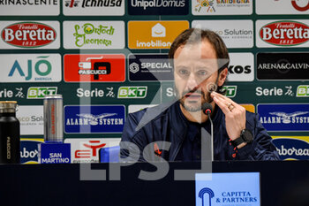 2023-03-01 - Alberto Gilardino Mister of Genoa Conferenza Stampa - CAGLIARI CALCIO VS GENOA CFC - ITALIAN SERIE B - SOCCER