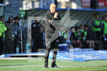 2023-03-04 - Head coach of Palermo Eugenio Corini - AC PISA VS PALERMO FC - ITALIAN SERIE B - SOCCER