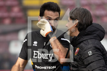2023-03-04 - Buffon Gianluigi Parma and Filippo Inzaghi coach Reggina - REGGINA 1914 VS PARMA CALCIO - ITALIAN SERIE B - SOCCER