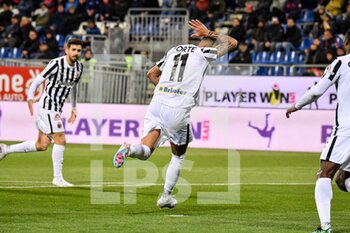 2023-03-10 - Amato Ciciretti of Ascoli Calcio, Esultanza, Joy After scoring goal, - CAGLIARI CALCIO VS ASCOLI CALCIO - ITALIAN SERIE B - SOCCER