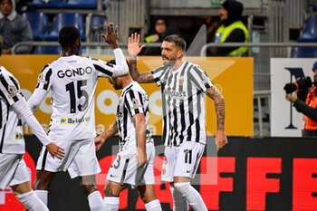 2023-03-10 - Francesco Forte of Ascoli Calcio, Esultanza, Joy After scoring goal, - CAGLIARI CALCIO VS ASCOLI CALCIO - ITALIAN SERIE B - SOCCER