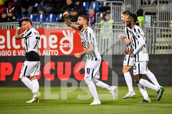 2023-03-10 - Francesco Forte of Ascoli Calcio, Esultanza, Joy After scoring goal, - CAGLIARI CALCIO VS ASCOLI CALCIO - ITALIAN SERIE B - SOCCER