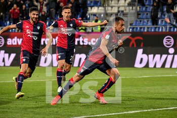 2023-03-10 - Marco Mancosu of Cagliari Calcio, Esultanza, Joy After scoring goal, - CAGLIARI CALCIO VS ASCOLI CALCIO - ITALIAN SERIE B - SOCCER