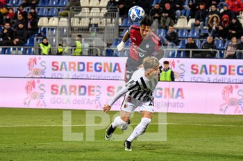 2023-03-10 - Gianluca Lapadula of Cagliari Calcio - CAGLIARI CALCIO VS ASCOLI CALCIO - ITALIAN SERIE B - SOCCER