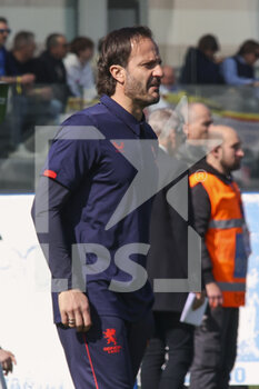 18/03/2023 - Alberto Gilardino Head Coach of Genoa CFC during Brescia FC vs Genoa CFC, 30° Serie BKT 2022-23 game at Mario Rigamonti stadium in Brescia, Italy, on March 18, 2023. - BRESCIA CALCIO VS GENOA CFC - SERIE B - CALCIO