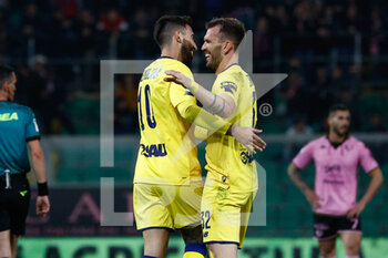 17/03/2023 - Modena celebrates after scoring the gol of 1-2 - PALERMO FC VS MODENA FC - SERIE B - CALCIO