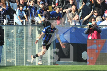 18/03/2023 - Matteo Tramoni (Pisa) celebrates after scoring goal of 2-0 - AC PISA VS BENEVENTO CALCIO - SERIE B - CALCIO