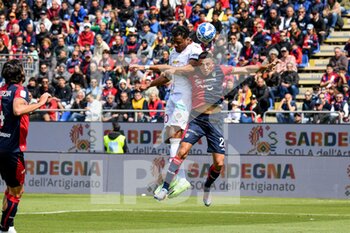 2023-04-01 - Gabriele Zappa of Cagliari Calcio - CAGLIARI CALCIO VS FC SUDTIROL - ITALIAN SERIE B - SOCCER