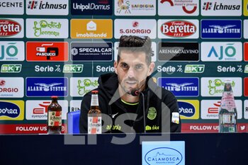 2023-04-01 - Joaquin Oscar Larrivey of Sudtirol, Conferenza Stampa - CAGLIARI CALCIO VS FC SUDTIROL - ITALIAN SERIE B - SOCCER
