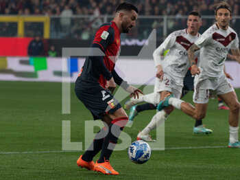 2023-03-31 - Coda Massimo Genoa scores a gol 1-0 - GENOA CFC VS REGGINA 1914 - ITALIAN SERIE B - SOCCER