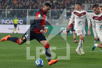 2023-03-31 - Coda Massimo Genoa scores a gol 1-0 - GENOA CFC VS REGGINA 1914 - ITALIAN SERIE B - SOCCER