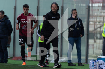 10/04/2023 - Filippo Inzaghi coach Reggina  - REGGINA 1914 VS VENEZIA FC - SERIE B - CALCIO