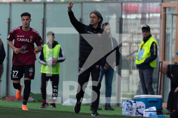10/04/2023 - Filippo Inzaghi coach Reggina  - REGGINA 1914 VS VENEZIA FC - SERIE B - CALCIO