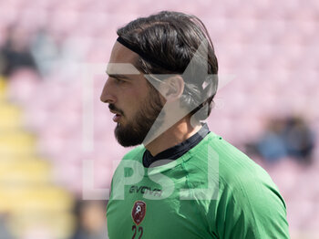 2023-04-10 - Colombi Simone Reggina warm up  - REGGINA 1914 VS VENEZIA FC - ITALIAN SERIE B - SOCCER