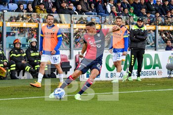 2023-04-15 - Gabriele Zappa of Cagliari Calcio - CAGLIARI CALCIO VS FROSINONE CALCIO - ITALIAN SERIE B - SOCCER
