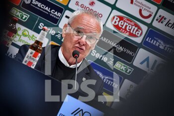 2023-04-15 - Claudio Ranieri Mister of Cagliari Calcio, Conferenza Stampa, Press Conference - CAGLIARI CALCIO VS FROSINONE CALCIO - ITALIAN SERIE B - SOCCER