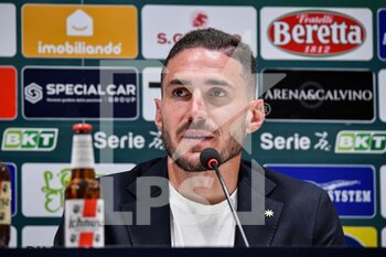 2023-04-15 - Paulo Azzi of Cagliari Calcio, Conferenza Stampa, Press Conference - CAGLIARI CALCIO VS FROSINONE CALCIO - ITALIAN SERIE B - SOCCER