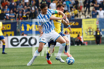 2023-04-22 - Biagio Meccariello (Spal) and Luca Strizzolo (Modena) - MODENA FC VS SPAL - ITALIAN SERIE B - SOCCER