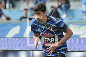 2023-04-23 - Stefano Moreo (Pisa) during warm up - AC PISA VS SSC BARI - ITALIAN SERIE B - SOCCER