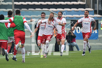 2023-04-23 - Mirko Antenucci (Bari) celebrates - AC PISA VS SSC BARI - ITALIAN SERIE B - SOCCER