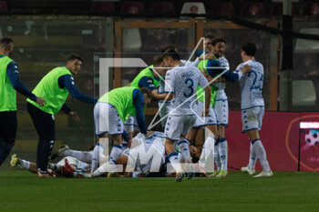 2023-04-21 - Pablo Rodriguez Brescia celebrates a gol 0-2 - REGGINA 1914 VS BRESCIA CALCIO - ITALIAN SERIE B - SOCCER