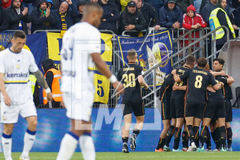 2023-05-01 - Venezia celebrates after scoring the gol of 2-0 - VENEZIA FC VS MODENA FC - ITALIAN SERIE B - SOCCER