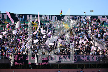 2023-05-06 - Palermo supporters during the Italian Serie BKT soccer match Palermo FC vs. SPAL at the Renzo Barbera stadium in Palermo, Italy, 6th of May 2023 - PALERMO FC VS SPAL - ITALIAN SERIE B - SOCCER