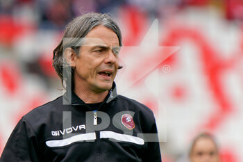 2023-05-13 - Coach Filippo Inzaghi (Reggina 1914) - SSC BARI VS REGGINA 1914 - ITALIAN SERIE B - SOCCER