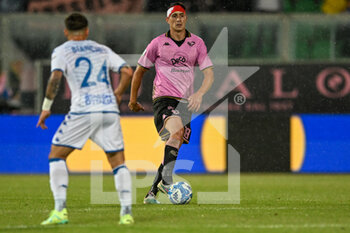 2023-05-19 - Palermo’s Ionuț Nedelcearu  during the Italian Serie BKT soccer match Palermo FC vs. Brescia at the Renzo Barbera stadium in Palermo, Italy, 19th of May 2023 - PALERMO FC VS BRESCIA CALCIO - ITALIAN SERIE B - SOCCER