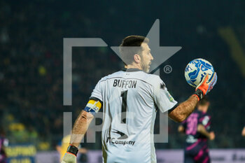 2023-02-24 - Gianluigi Buffon of Parma Calcio - FROSINONE CALCIO VS PARMA CALCIO - ITALIAN SERIE B - SOCCER