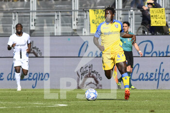 2023-04-10 - Benjamin Lhassine Kone (Frosinone Calcio) during the 32th day of the Serie B Championship between Frosinone Calcio vs Ascoli Calcio 1898 FC on April 10, 2023 at the Stadio Benito Stirpe in Frosinone, Italy. - FROSINONE CALCIO VS ASCOLI CALCIO - ITALIAN SERIE B - SOCCER