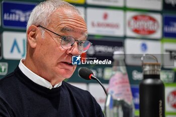 2023-05-27 - Claudio Ranieri Mister of Cagliari Calcio, Conferenza Stampa, Press Conference - PLAY OFF - CAGLIARI CALCIO VS VENEZIA FC - ITALIAN SERIE B - SOCCER