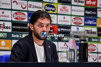 2023-05-27 - Alberto Dossena of Cagliari Calcio, Conferenza Stampa, Press Conference - PLAY OFF - CAGLIARI CALCIO VS VENEZIA FC - ITALIAN SERIE B - SOCCER