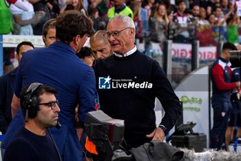 2023-06-08 - Michele Mignani Mister of SSC Bari, Claudio Ranieri Mister of Cagliari Calcio - FINAL - CAGLIARI VS BARI - ITALIAN SERIE B - SOCCER