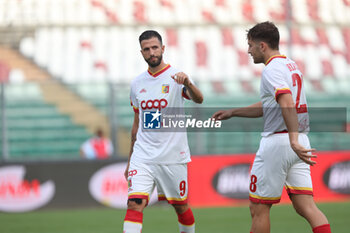 2023-09-03 - Pietro Iemmello of Us Catanzaro and Tommaso Biasci of Us Catanzaro during the Serie B match between Lecco and Catanzaro at Stadio Euganeo on September 3, 2023 in Padova, Italy.
(Photo by Matteo Bonacina/LiveMedia) - LECCO 1912 VS US CATANZARO - ITALIAN SERIE B - SOCCER