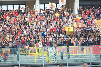 2023-09-03 - Fans of Us Catanzaro during the Serie B match between Lecco and Catanzaro at Stadio Euganeo on September 3, 2023 in Padova, Italy.
(Photo by Matteo Bonacina/LiveMedia) - LECCO 1912 VS US CATANZARO - ITALIAN SERIE B - SOCCER