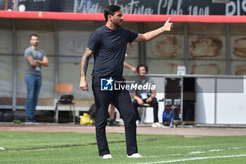 2023-09-23 - Head coach of Pisa Alberto Aquilani - FERALPISALò VS AC PISA - ITALIAN SERIE B - SOCCER