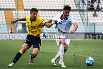 2023-09-23 - Alessandro Sersanti (Lecco) and Fabio Abiuso (Modena) - MODENA FC VS LECCO 1912 - ITALIAN SERIE B - SOCCER