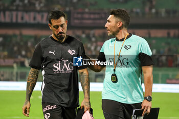 2023-09-22 - Palermo F.C.’s Francesco Di Mariano shows his disappointment during the Italian Serie BKT soccer match Palermo F.C. vs. Cosenza Calcio at the Renzo Barbera Stadium, Palermo, Italy, 22th of September 2023 - PALERMO FC VS COSENZA CALCIO - ITALIAN SERIE B - SOCCER