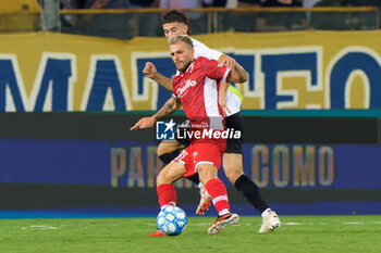 2023-09-27 - Giuseppe Sibilli (SSC Bari) and Alessandro Circati (Parma Calcio) - PARMA CALCIO VS SSC BARI - ITALIAN SERIE B - SOCCER
