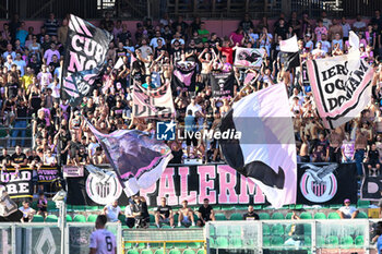 01/10/2023 - Palermo F.C. supporters during the Italian Serie BKT soccer match Palermo F.C. vs. F.C. Sudtirol at the Renzo Barbera Stadium, Palermo, Italy, 1st of October 2023 - PALERMO FC VS FC SüDTIROL - SERIE B - CALCIO