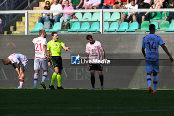 2023-10-01 - Palermo F.C.’s Matteo Brunori shows his disappointment during the Italian Serie BKT soccer match Palermo F.C. vs. F.C. Sudtirol at the Renzo Barbera Stadium, Palermo, Italy, 1st of October 2023 - PALERMO FC VS FC SüDTIROL - ITALIAN SERIE B - SOCCER