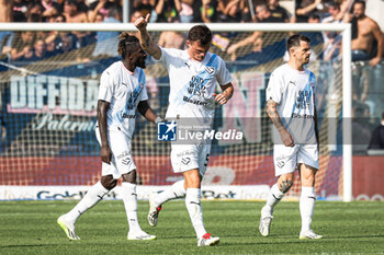 2023-10-07 - Liam Henderson (Palermo) celebrates after scoring the gol of 0-1 - MODENA FC VS PALERMO FC - ITALIAN SERIE B - SOCCER