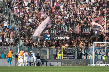 2023-10-07 - Palermo celebrates after scoring the gol of 2-0 - MODENA FC VS PALERMO FC - ITALIAN SERIE B - SOCCER
