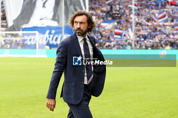 2023-10-22 - Andrea Pirlo of Sampdoria coach during Serie B between U.C Sampdoria vs Cosenza Calcio at Luigi Ferrari Stadium - UC SAMPDORIA VS COSENZA CALCIO - ITALIAN SERIE B - SOCCER