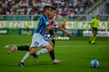 2023-10-29 - Lecco 1912’s Nicolo Buso during the Italian Serie BKT soccer match Palermo F.C. vs. LEcco 1912 at the Renzo Barbera Stadium, Palermo, Italy, 29th of October 2023 - PALERMO FC VS LECCO 1912 - ITALIAN SERIE B - SOCCER