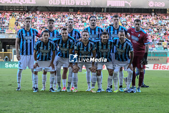 2023-10-29 - Lecco 1912 for team photo lined up during the Italian Serie BKT soccer match Palermo F.C. vs. LEcco 1912 at the Renzo Barbera Stadium, Palermo, Italy, 29th of October 2023 - PALERMO FC VS LECCO 1912 - ITALIAN SERIE B - SOCCER
