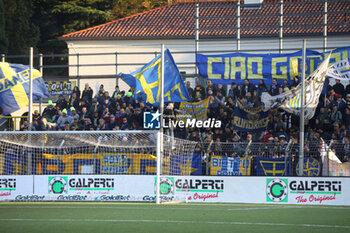 2023-11-12 - Fans of Parma during the Serie BKT match between Lecco and Parma at Stadio Mario Rigamonti-Mario Ceppi on November 12, 2023 in Lecco, Italy.
(Photo by Matteo Bonacina/LiveMedia) - LECCO 1912 VS PARMA CALCIO - ITALIAN SERIE B - SOCCER