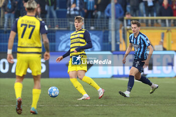 2023-11-12 - Adrian Benedyczak (Parma) and Mats Lemmens (Lecco) during the Serie BKT match between Lecco and Parma at Stadio Mario Rigamonti-Mario Ceppi on November 12, 2023 in Lecco, Italy.
(Photo by Matteo Bonacina/LiveMedia) - LECCO 1912 VS PARMA CALCIO - ITALIAN SERIE B - SOCCER